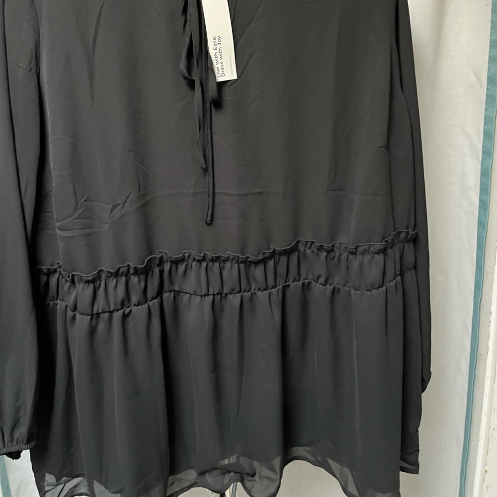 NWT, shear lined, blouse.